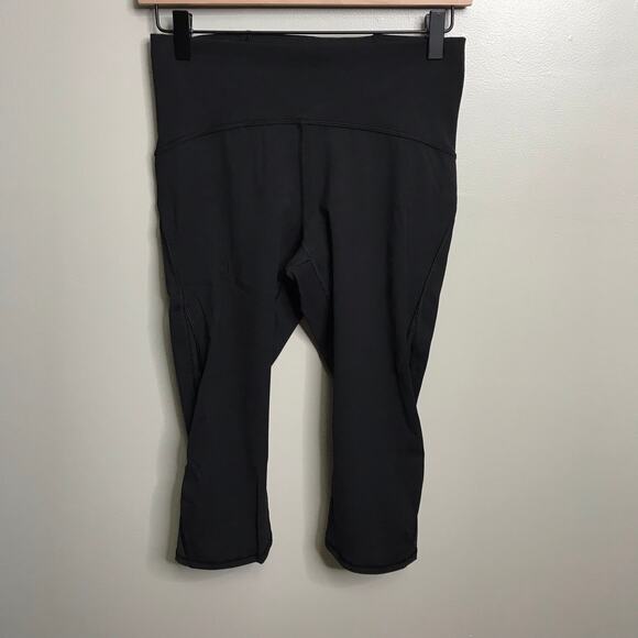 Lululemon Train Times Cropped Leggings Women's Size 8 - Picture 1 of 5